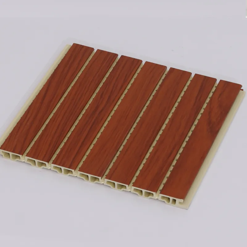 27.Офисная перегородка из бамбуково-древесноволокнистого решетчатого настила